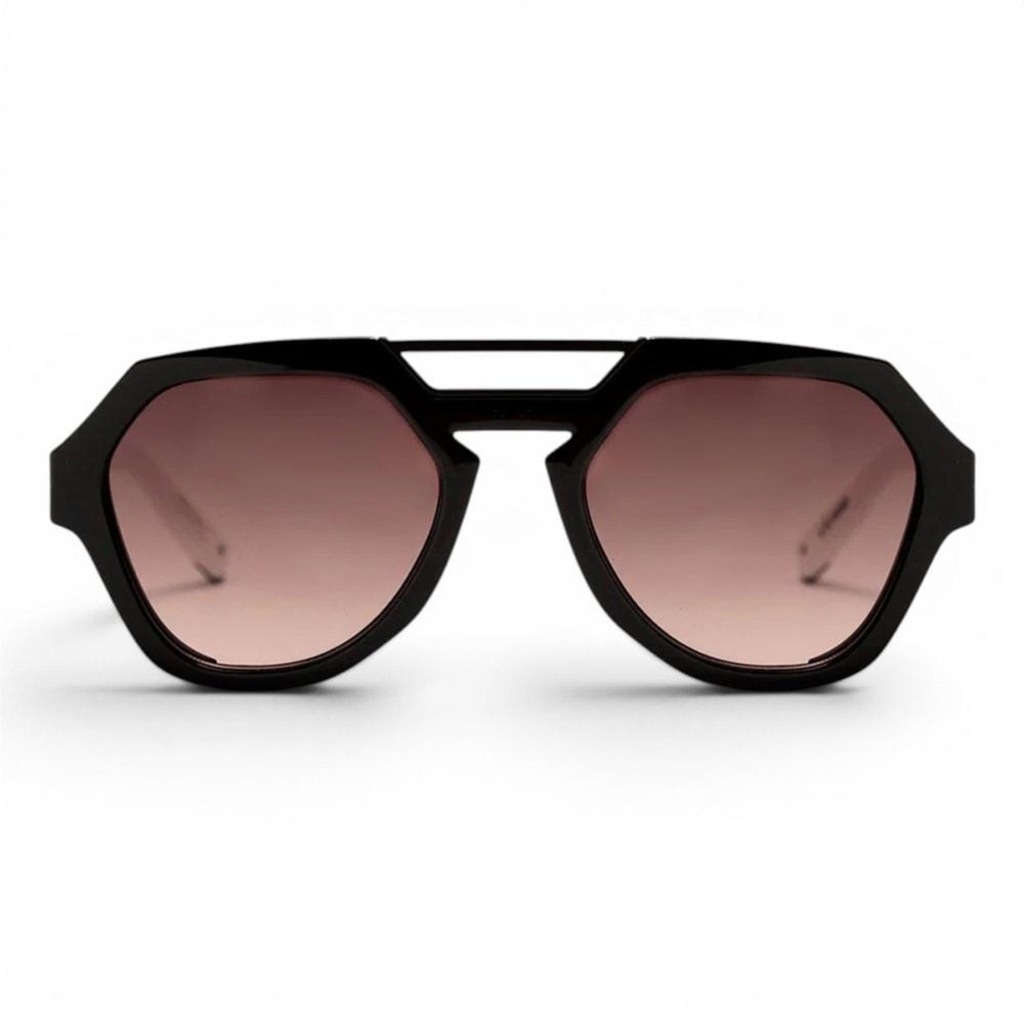Imagem 2 do produto Óculos de Sol Unissex Evoke Avalanche AB02 Shine Brown Gradient