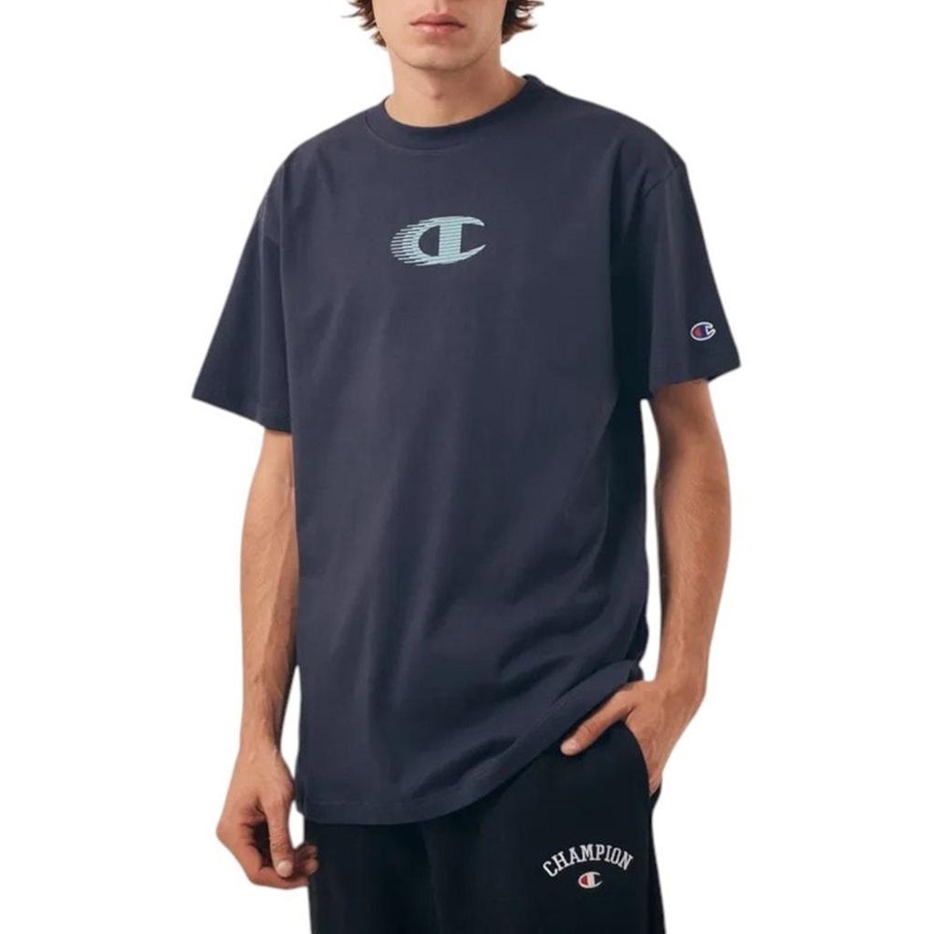 Camiseta Champion Athletic Speed Surge Navy - Masculina