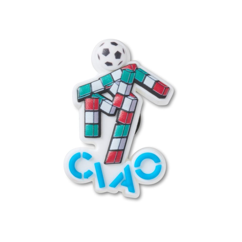 Jibbitz™ Crocs Mascote da FIFA Ciao Itália