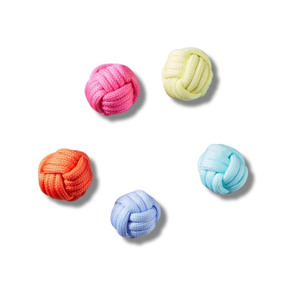 Jibbitz™ Crocs Puff Com Nó Náutico Pack com 5 Peças