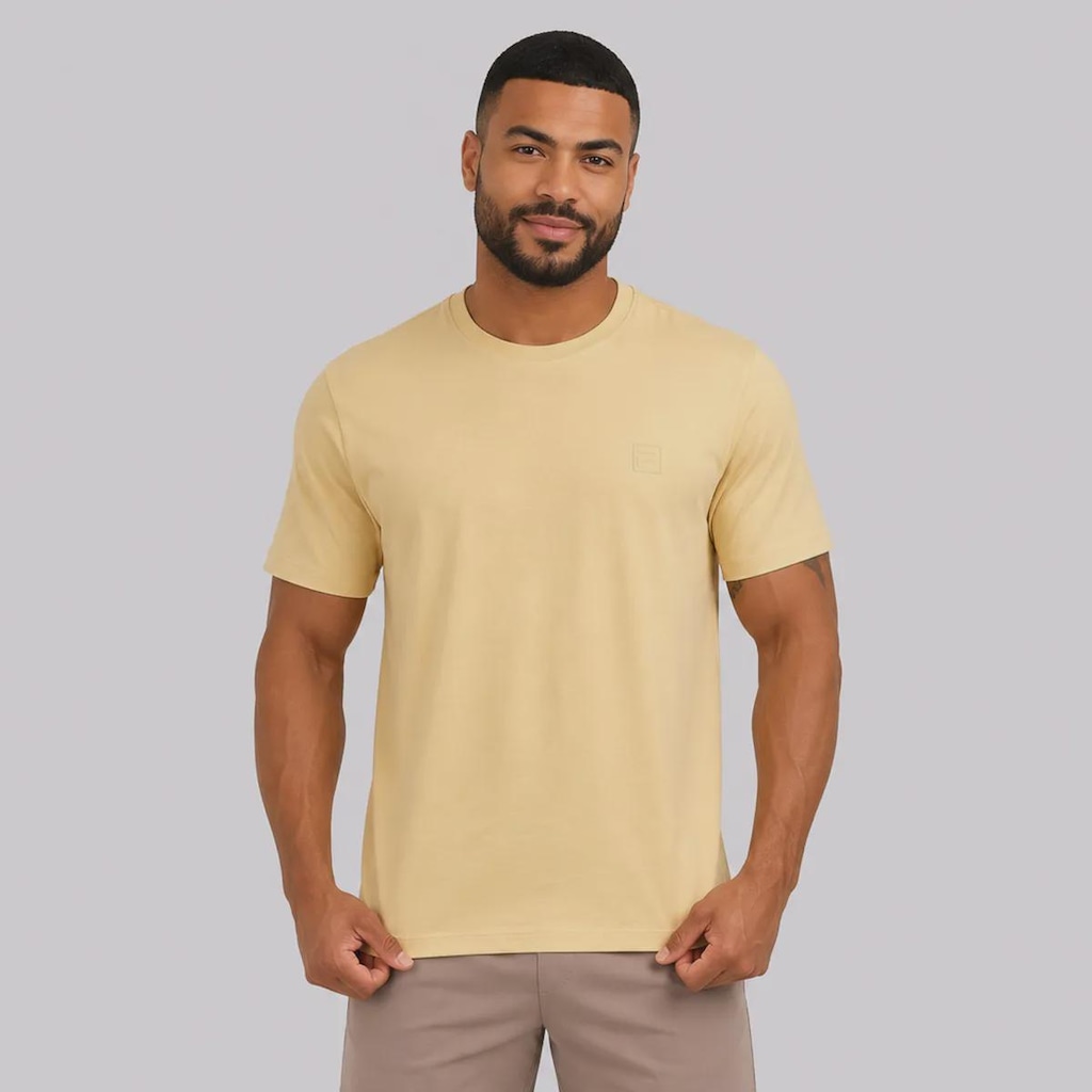 Camiseta Fila Comfort Classic Logo Masculina
