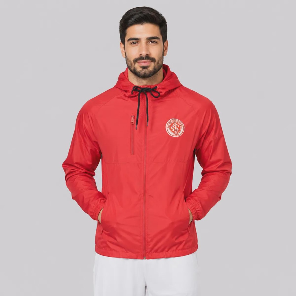 Jaqueta Corta Vento do Internacional Rubi Masculina