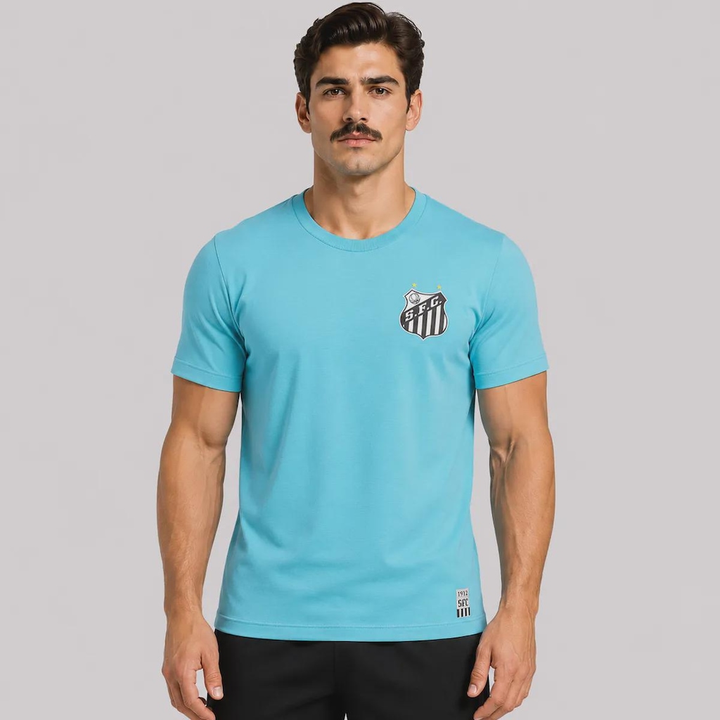 Camisa do Santos Mar de Glórias Masculina