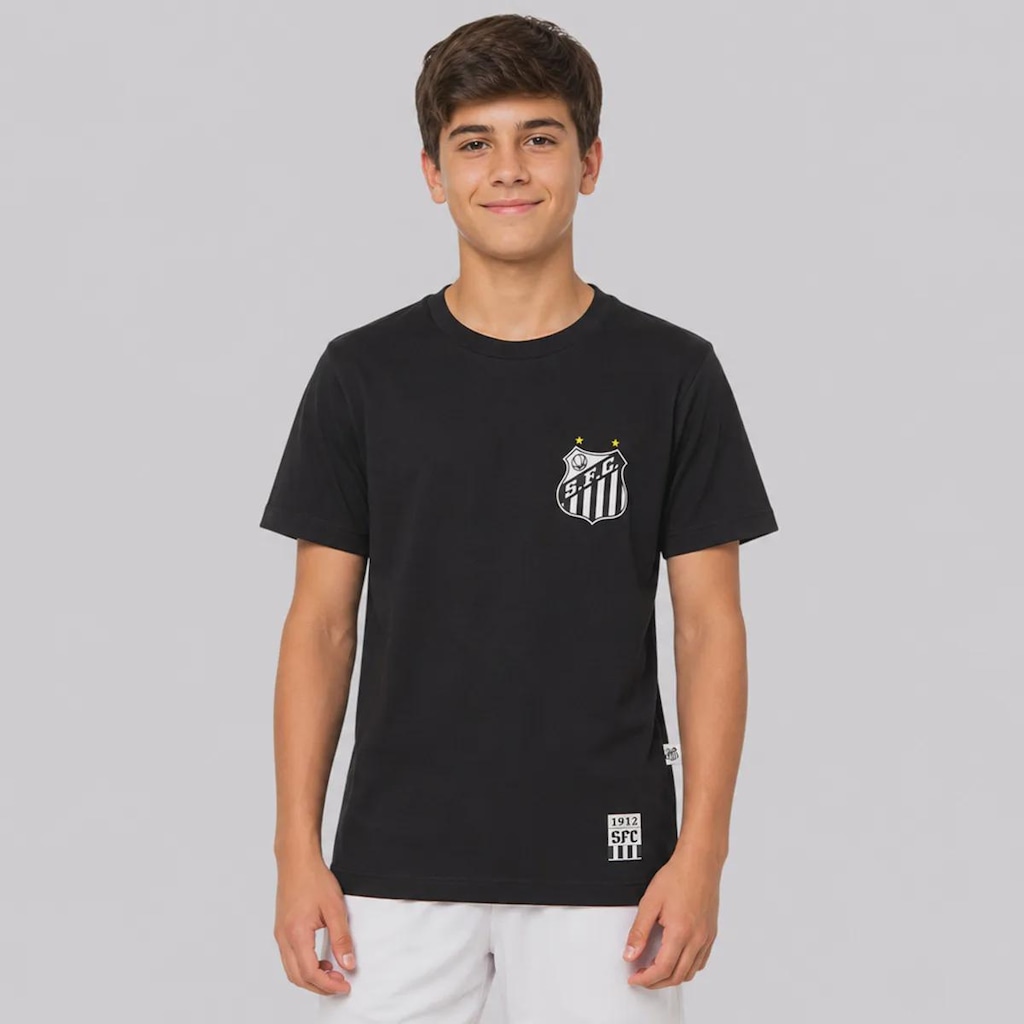 Camisa do Santos Mar de Glórias Infantil