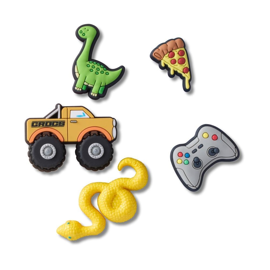 Jibbitz™ Crocs Mundo dos Meninos Pack com 5 Peças