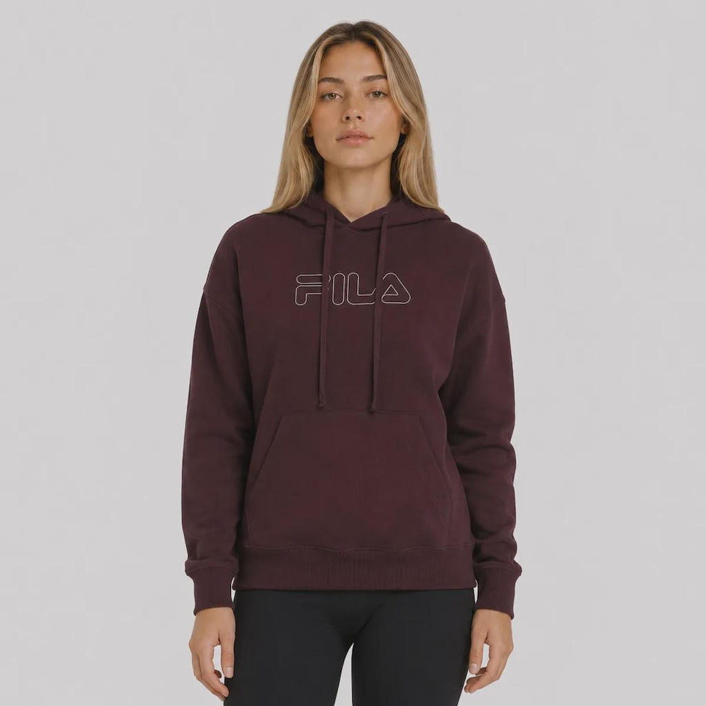 Blusão de Moletom com Capuz Fila Outline Winter B Feminino