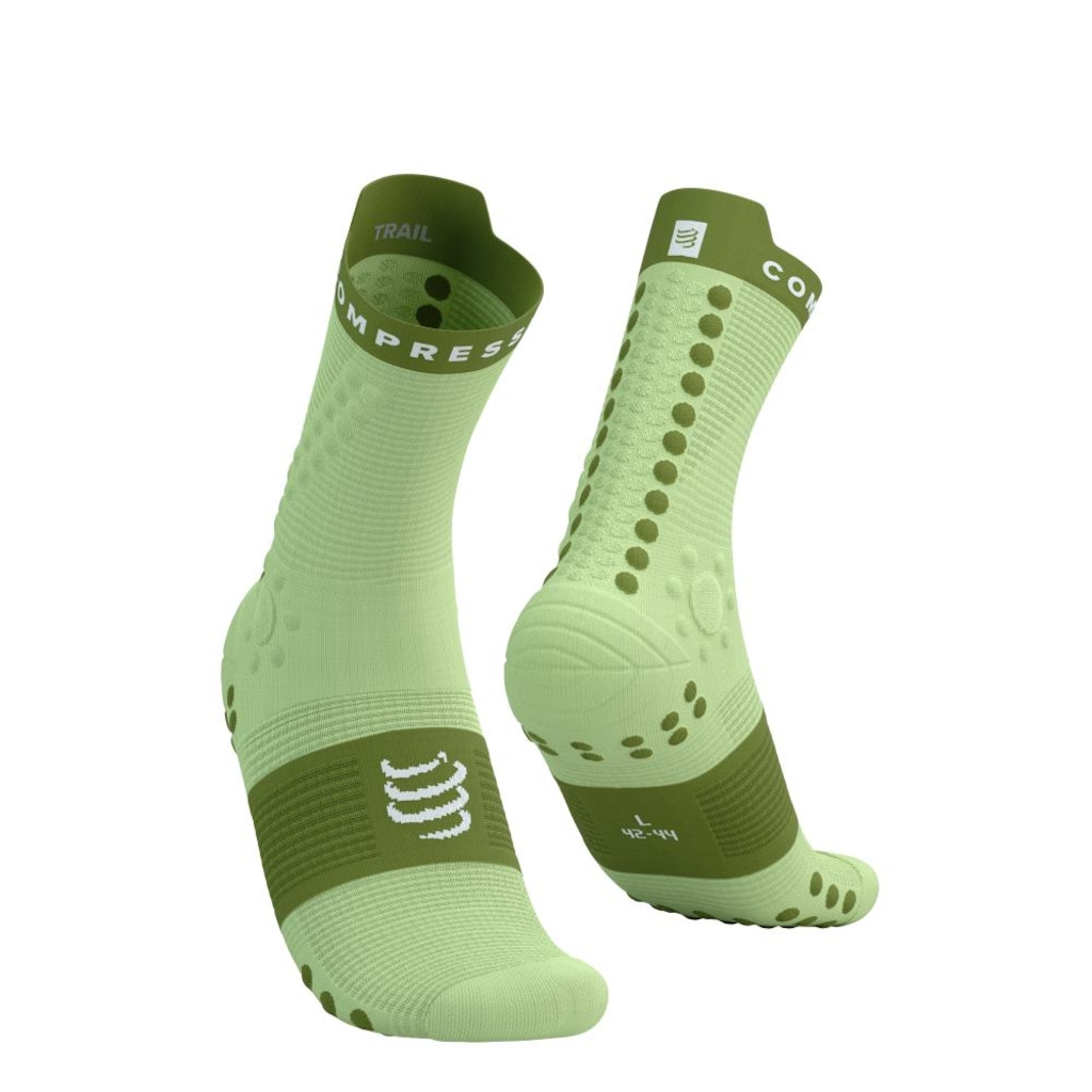 Meia de Compressão para Trilha Cano Médio Compressport V4