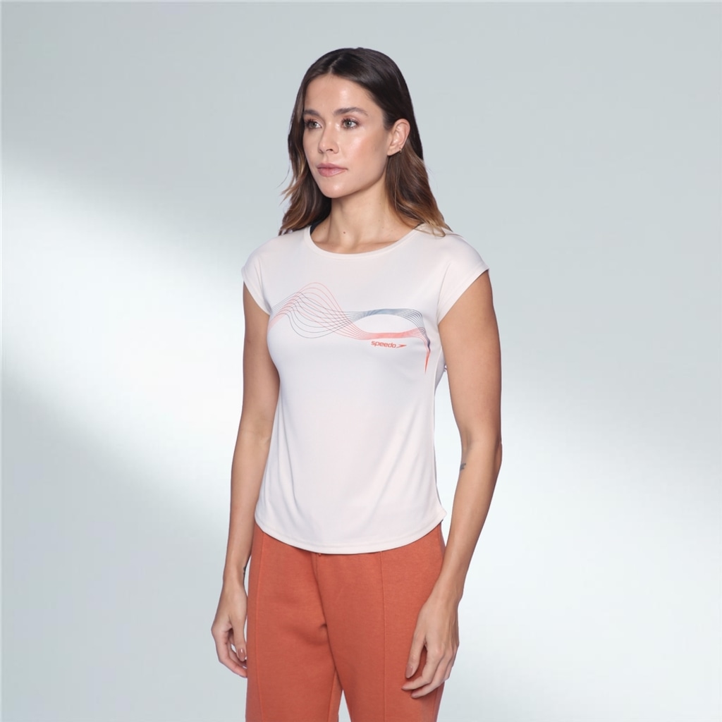 Imagem 2 do produto Camiseta T-Shirt Speedo Fronteiras - Feminina