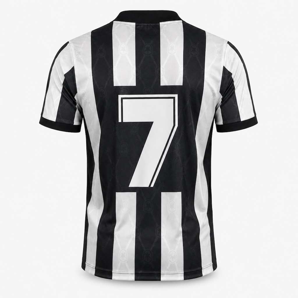 Imagem 2 do produto Camisa Polo do Botafogo Retrô 1995 Túlio Listrada RetrôMania - Masculina