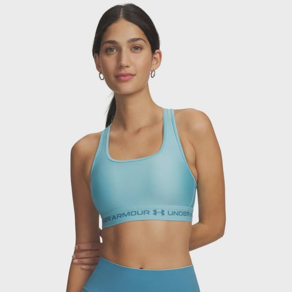 Top de Treino Under Armour Crossback Mid - Feminino