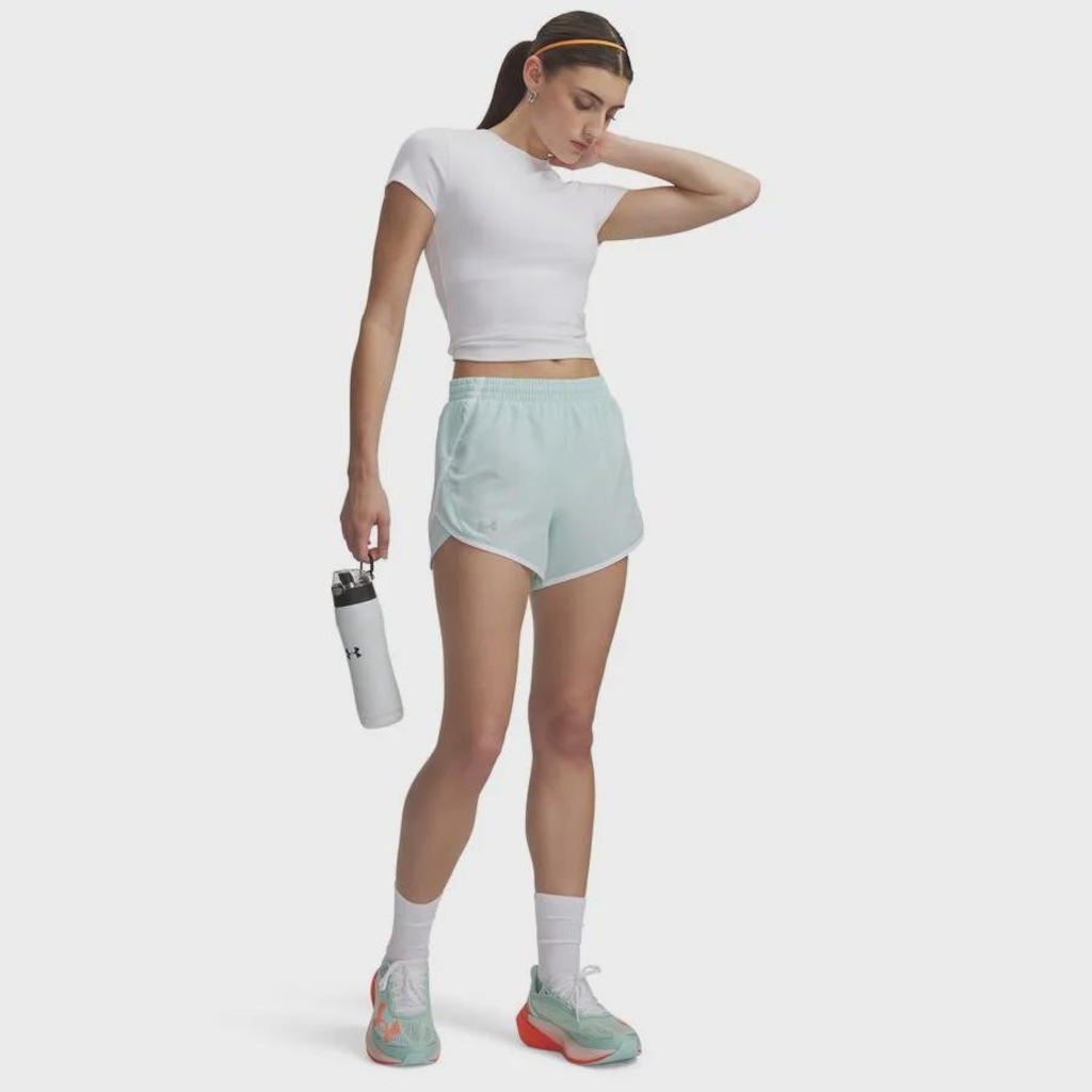 Imagem 3 do produto Short de Corrida Under Armour Fly By 3 - Feminino