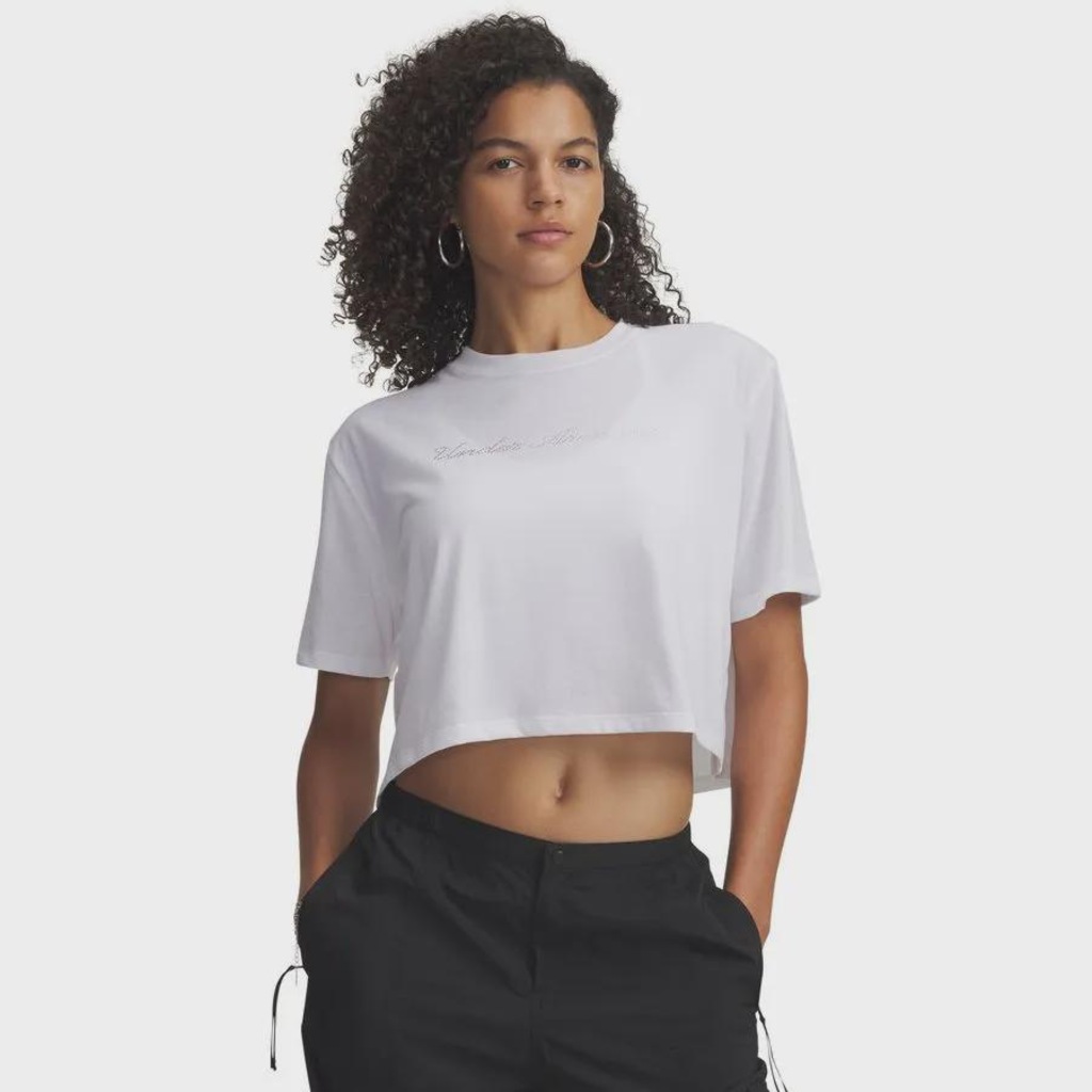 Camiseta Sporstyle Under Armour Wordmark - Feminina