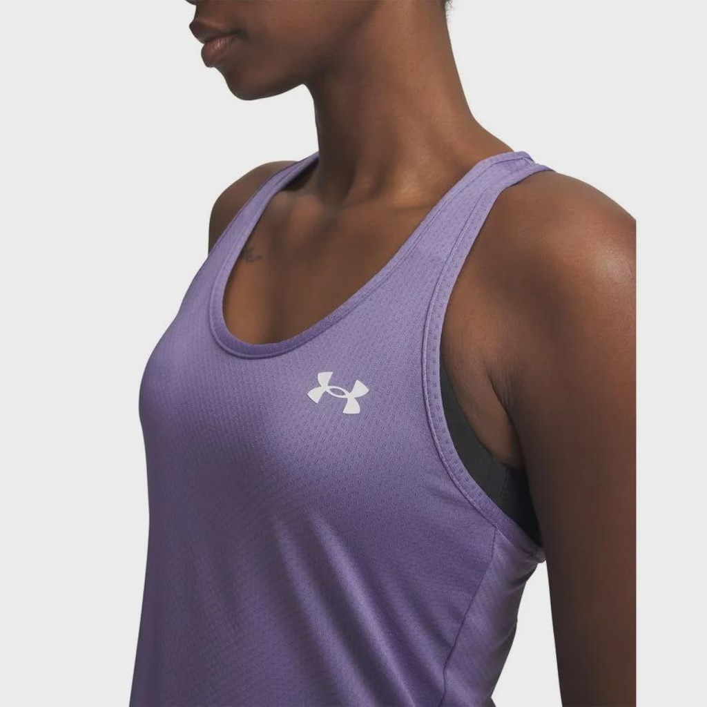 Imagem 3 do produto Camiseta Regata de Treino Under Armour Tech Mesh Racer - Feminina