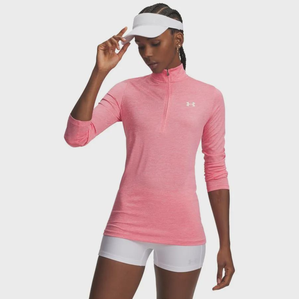 Blusão de Moletom de Treino Under Armour Tech 1/2 Zip - Feminina