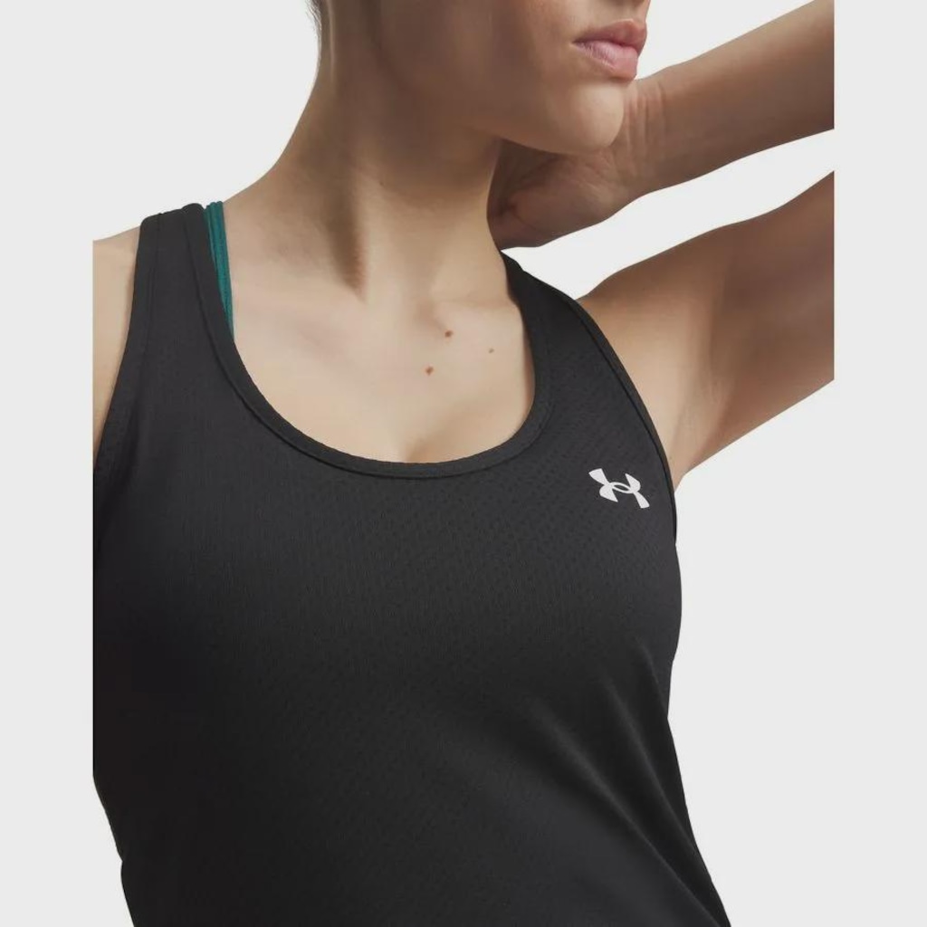 Imagem 3 do produto Camiseta Regata de Treino Under Armour Tech Mesh Racer - Feminina