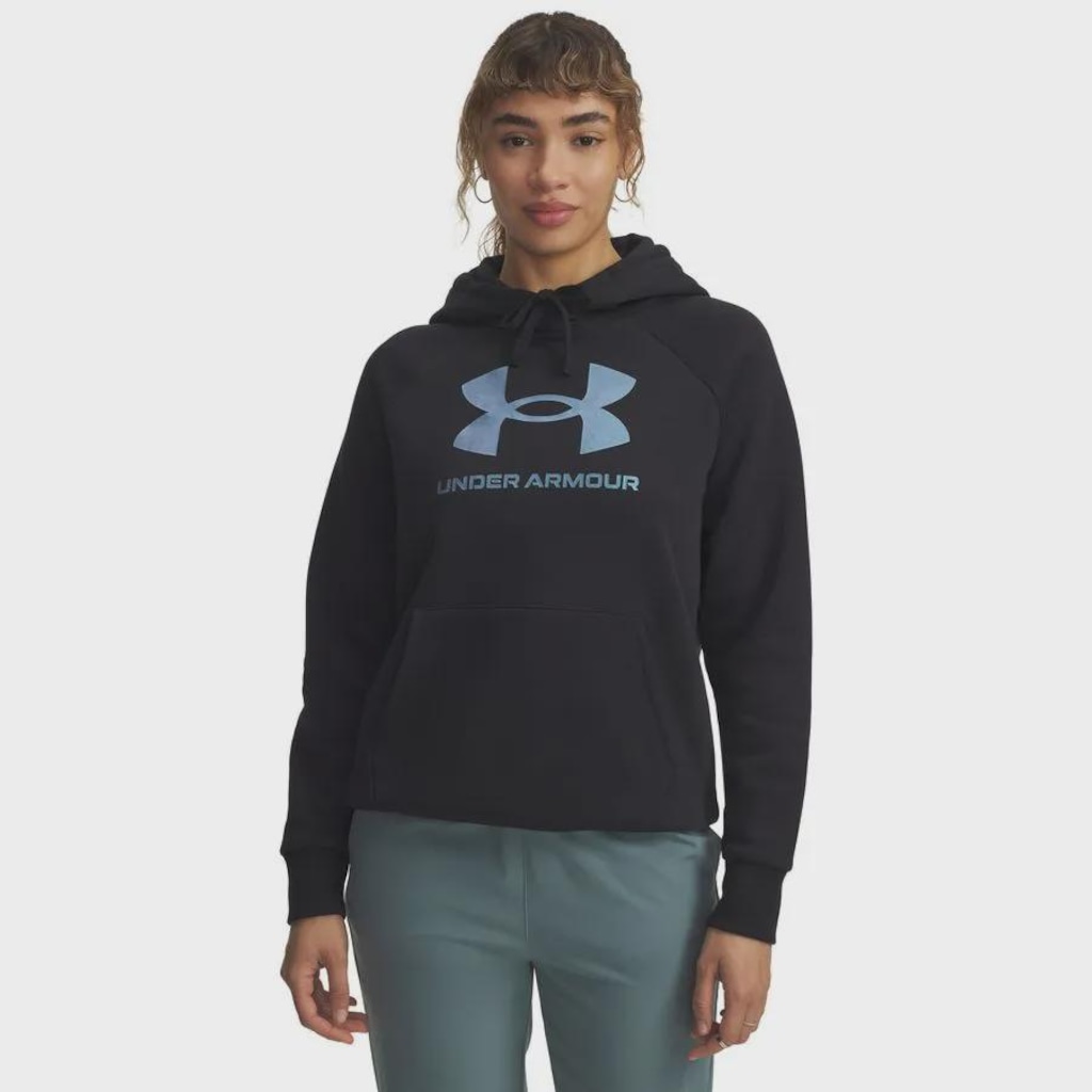 Blusão de Moletom Sportstyle Under Armour Rival Fleece Shimmer - Feminino