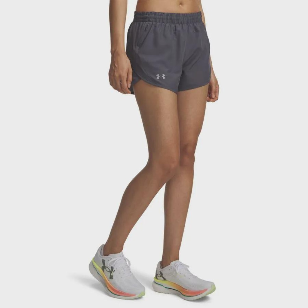 Short de Corrida Under Armour Fly By 3 - Feminino