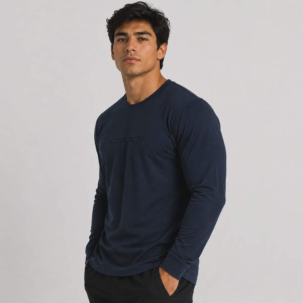 Imagem 2 do produto Camiseta Nicoboco Manga Longa House Masculina