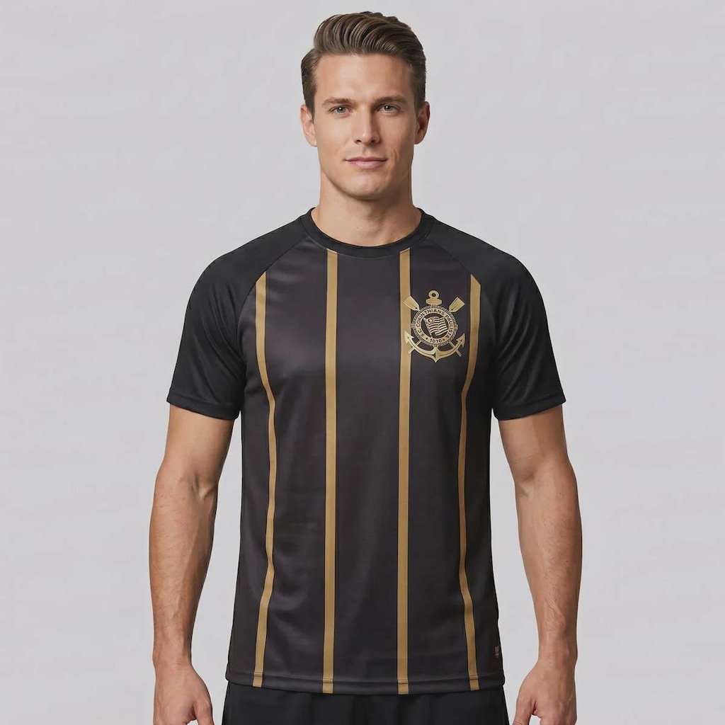 Imagem 2 do produto Camisa do Corinthians Logo 9 Yuri Alberto Masculina