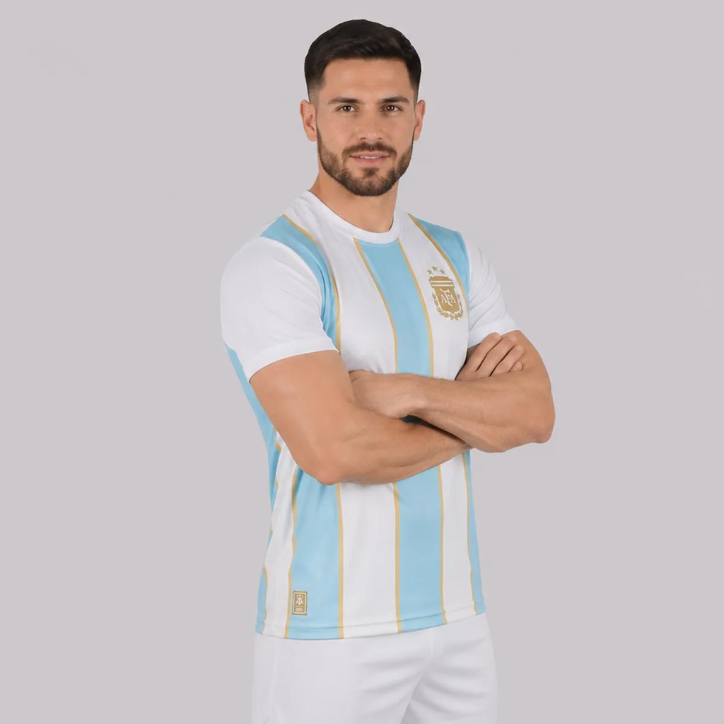 Imagem 3 do produto Camisa Argentina Classic 9 J. Álvarez Masculina