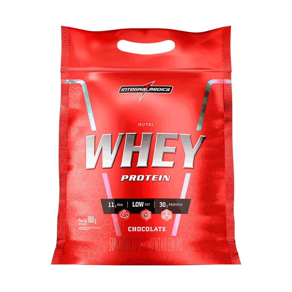 Hipercalórico NutriWhey 900g Pouch Integralmedica