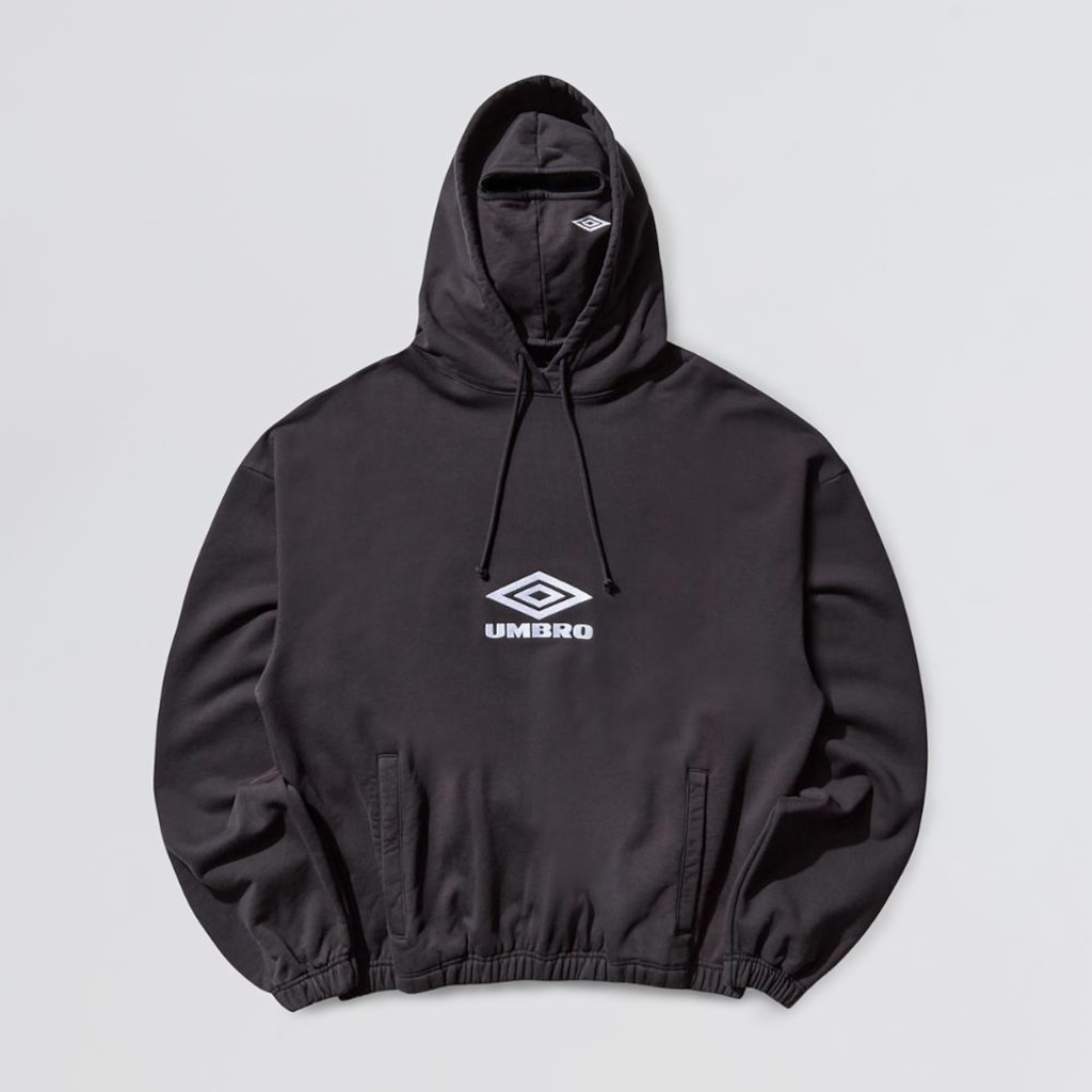 Blusão Umbro Og Logo Mask Hoodie - Unissex