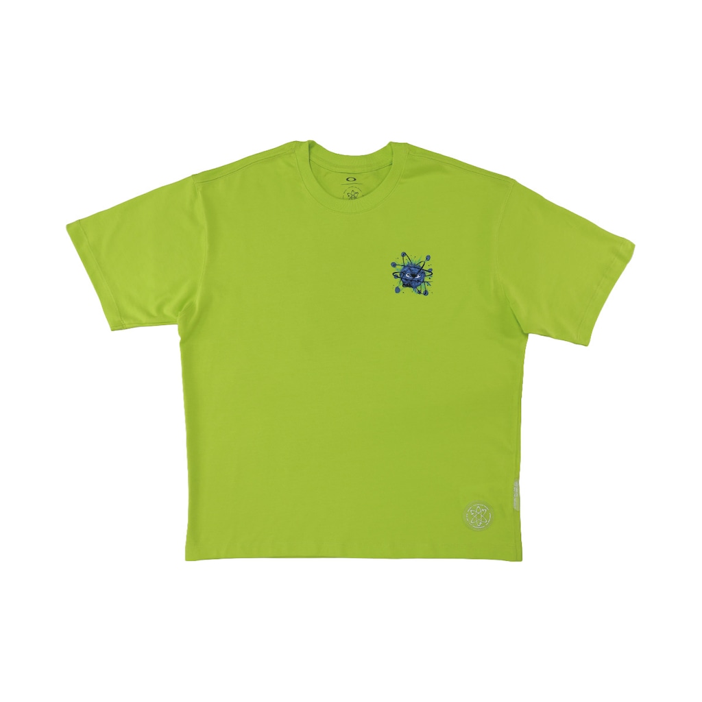 Camiseta Oakley Mad Lab Atom Graphic SS Tee Lime - Masculina
