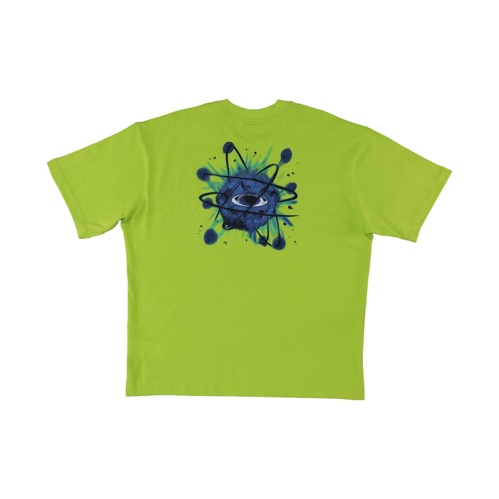 Imagem 2 do produto Camiseta Oakley Mad Lab Atom Graphic SS Tee Lime - Masculina