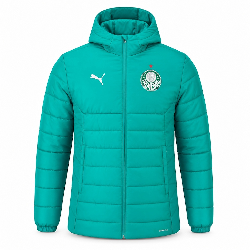 Jaqueta do Palmeiras Puma Parca Training Hooded - Masculina