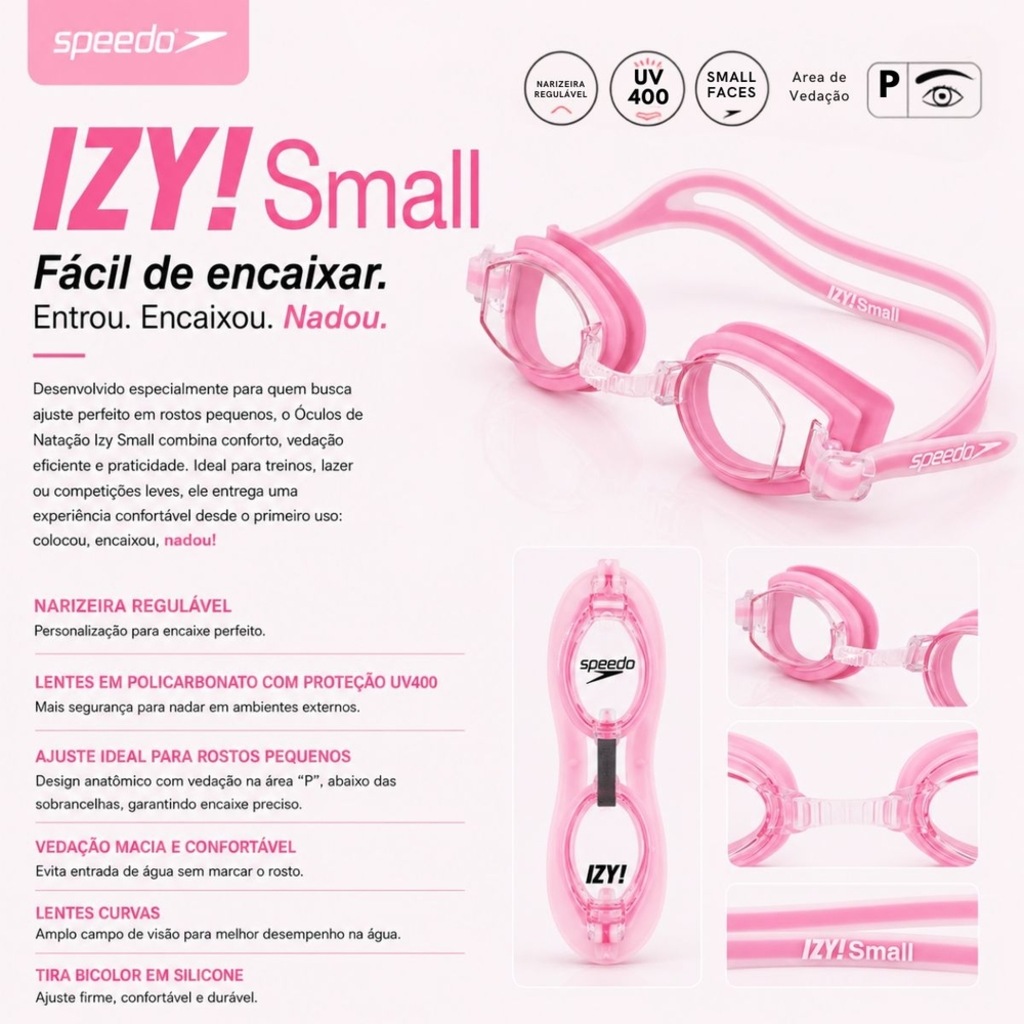 Imagem 3 do produto Óculos de Natação Adulto Speedo IZY Small