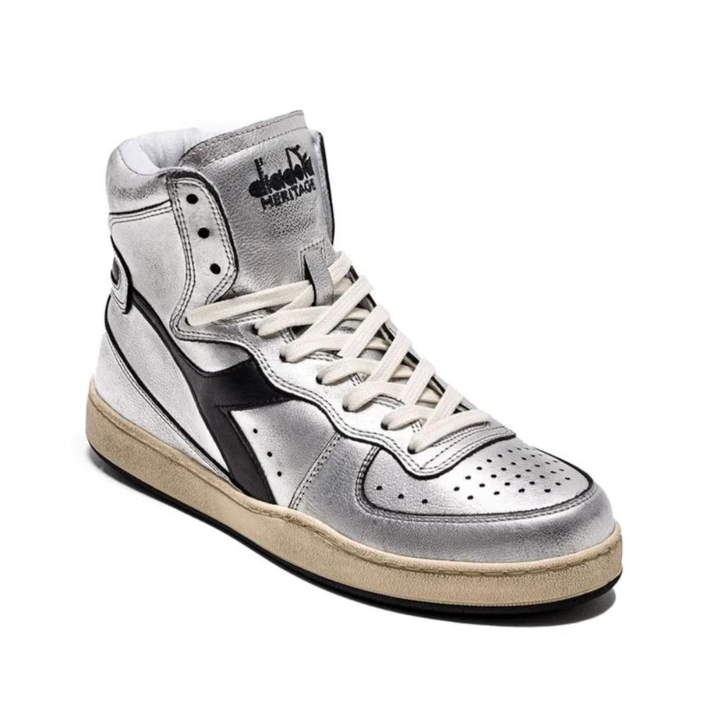 Imagem 2 do produto Tênis Casual Diadora Mi Basket Metal Used Feminino