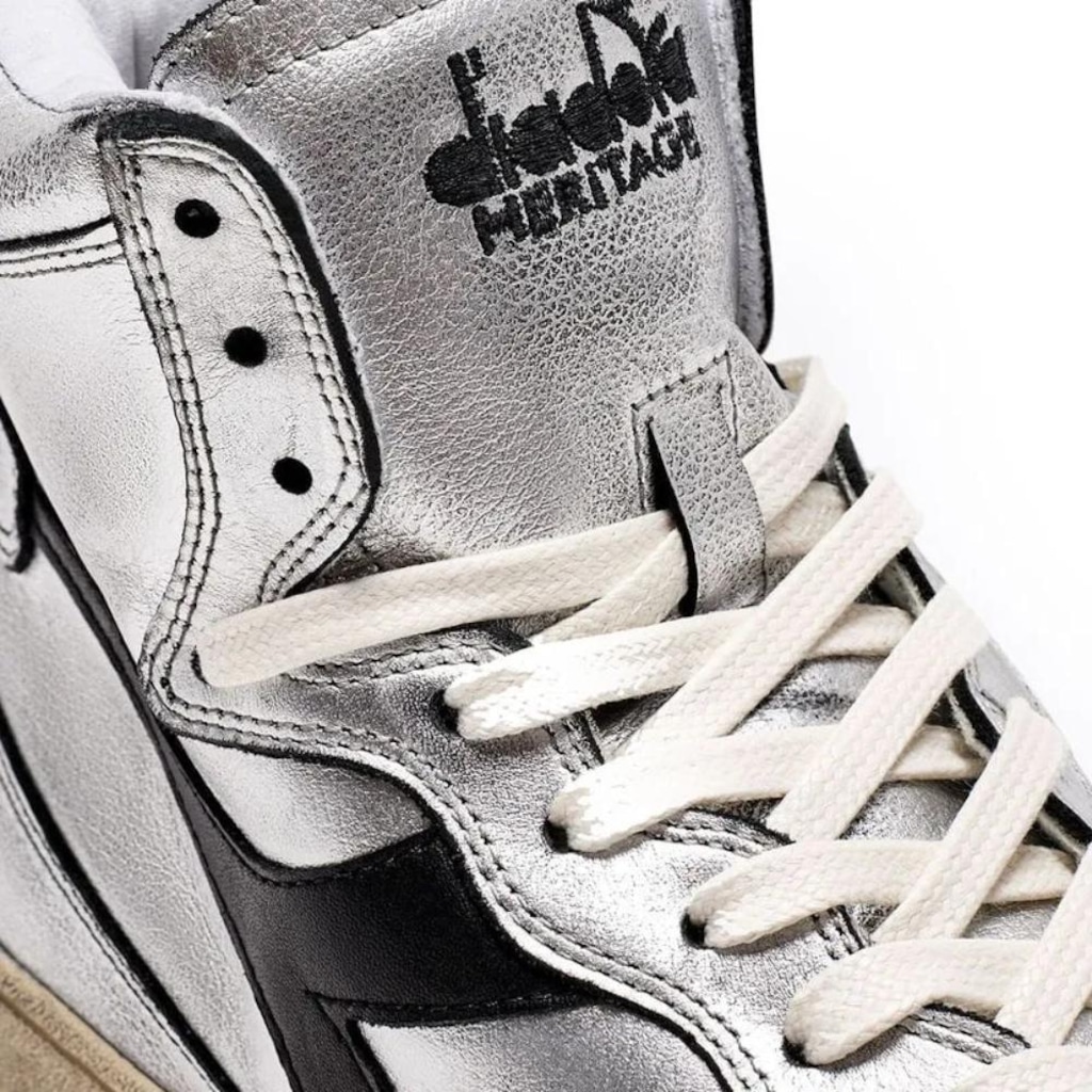 Imagem 4 do produto Tênis Casual Diadora Mi Basket Metal Used Feminino