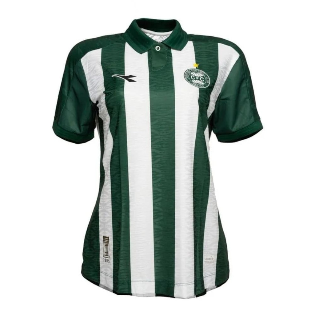 Camisa Coritiba Oficial Jogo 2 Diadora Feminino
