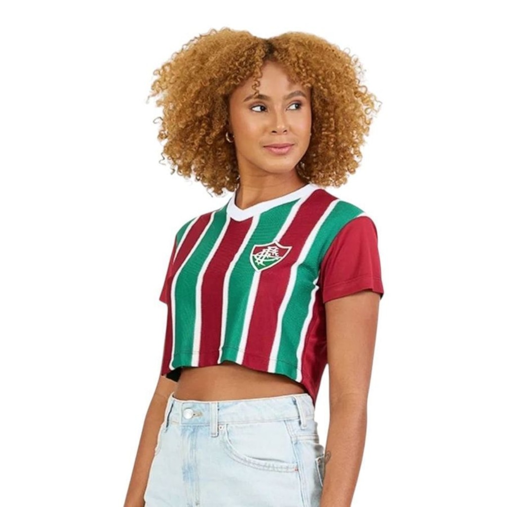 Cropped Fluminense Êxtase Braziline Feminino