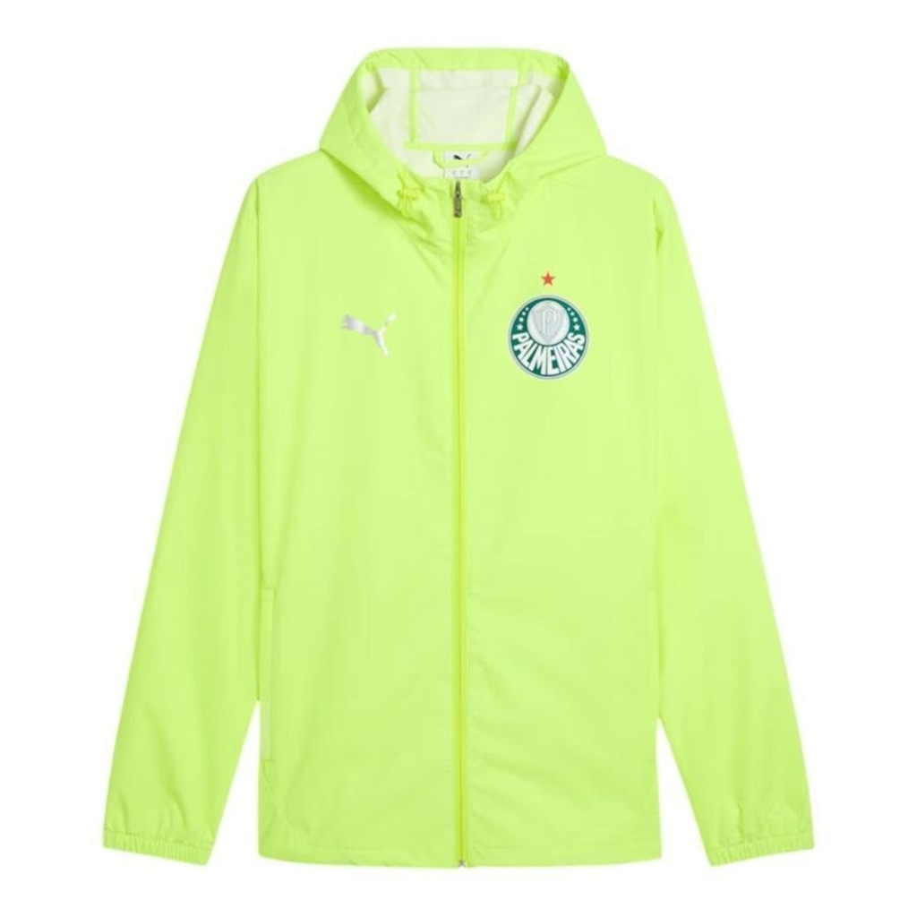 Jaqueta Palmeiras All-Weather Training 2025 Puma Masculina