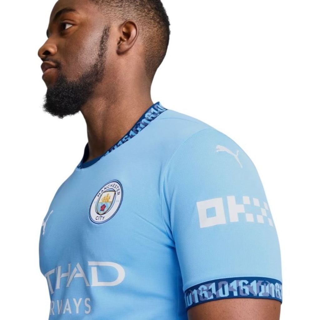 Imagem 3 do produto Camisa Manchester City I 2024/25 Torcedor Puma Masculina