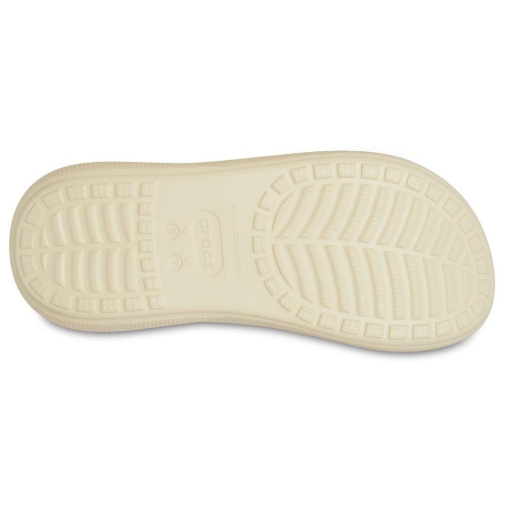 Imagem 5 do produto Sandália Crocs Classic Crush Platform Sandal Buttercream - Feminina