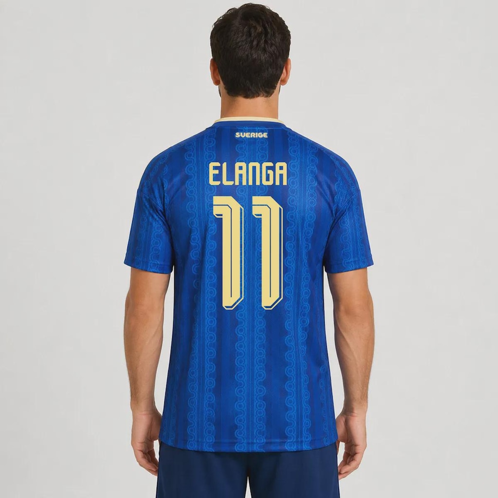 Camisa Suécia II 26/27 11 Elanga adidas Masculina