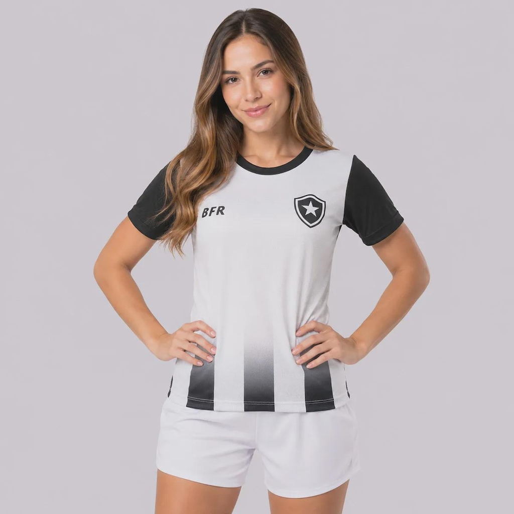 Camisa do Botafogo Alvi Feminina