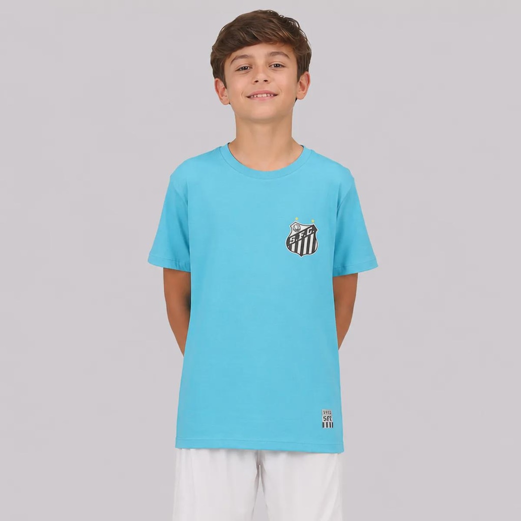 Camisa do Santos Mar de Glórias Infantil