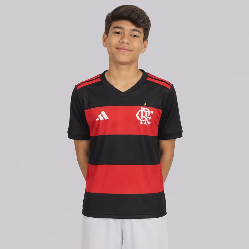Camisa do Flamengo Fanshirt adidas Infantil