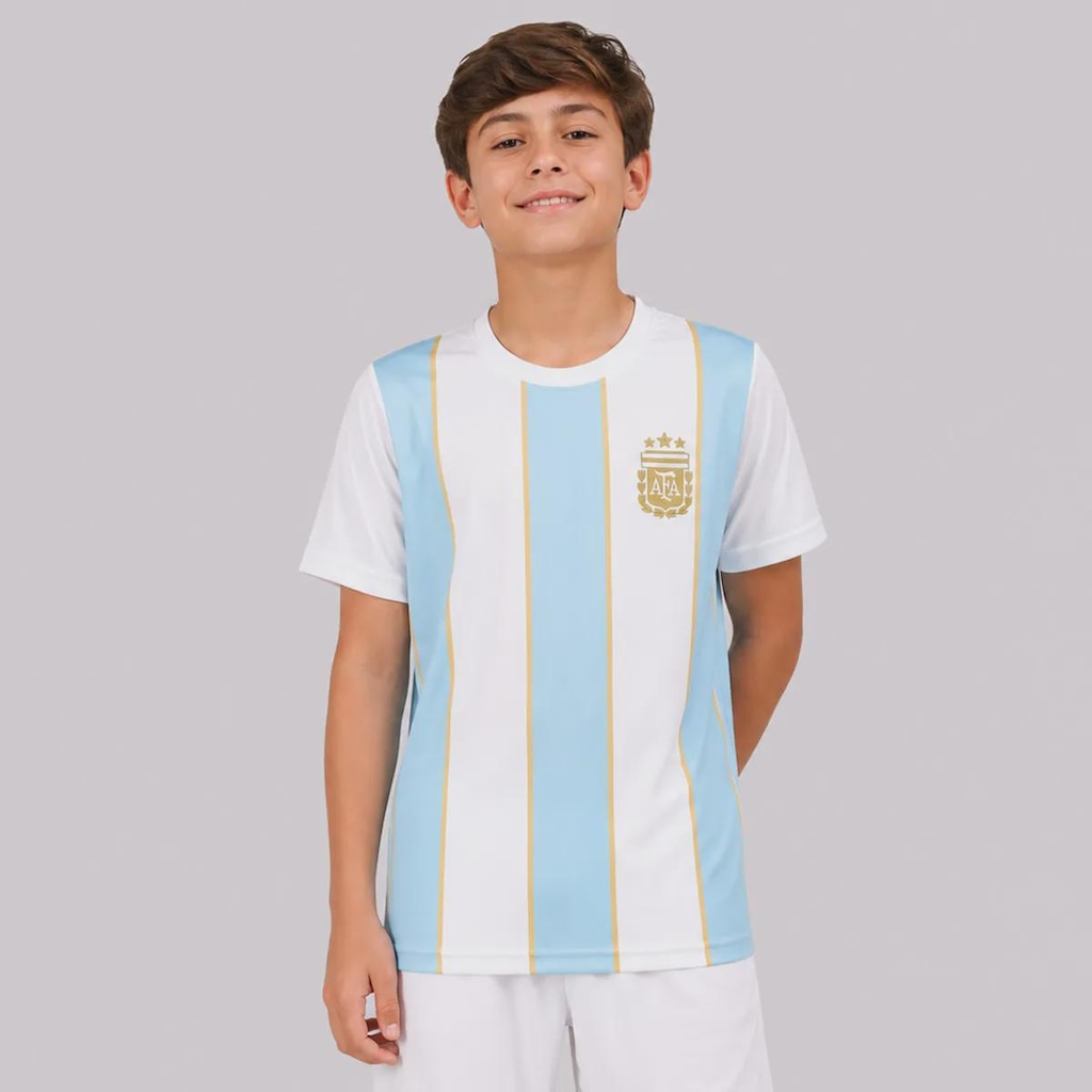 Camisa Argentina Classic Infantil