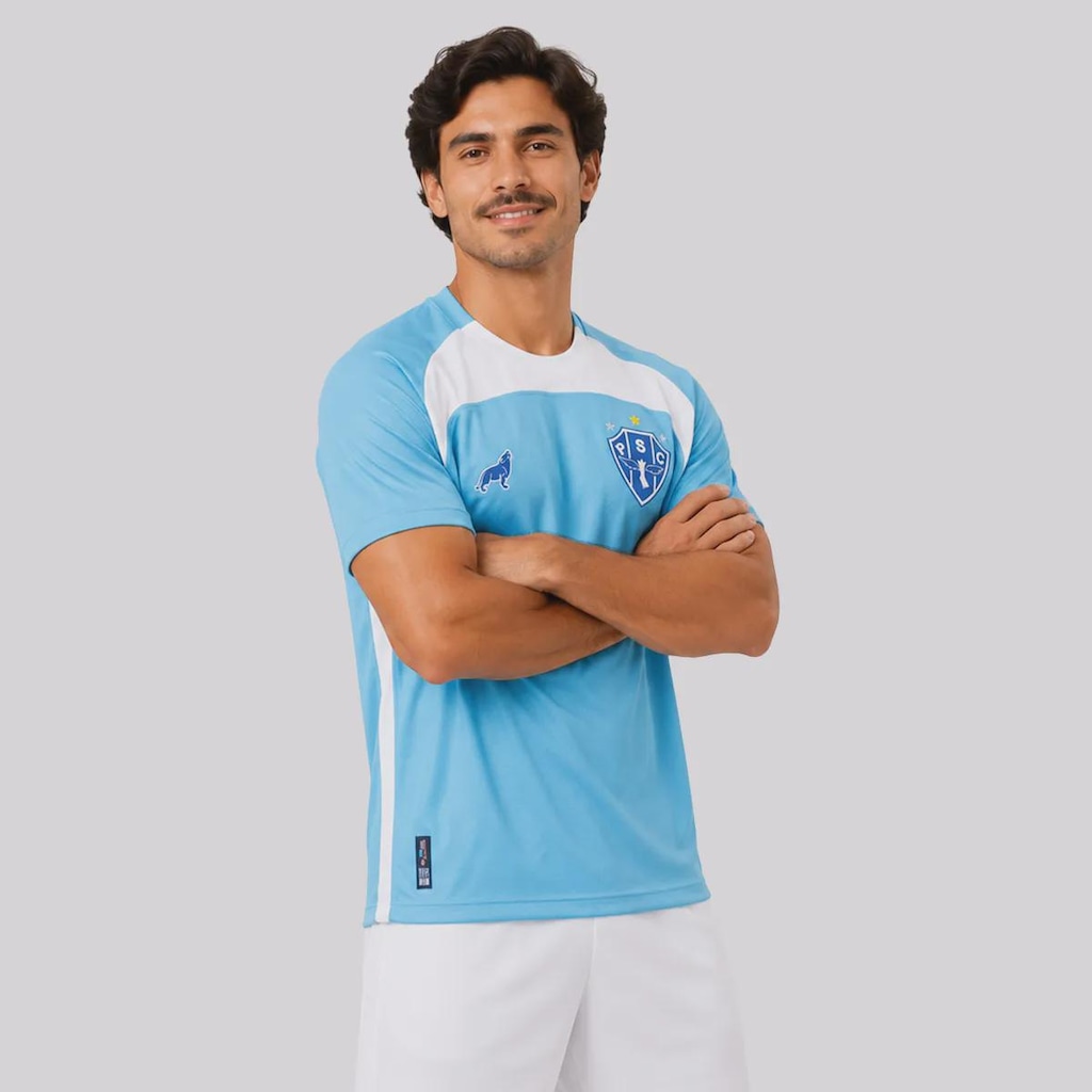 Imagem 2 do produto Camisa do Paysandu Treino Jogador 26/27 Lobo Masculina