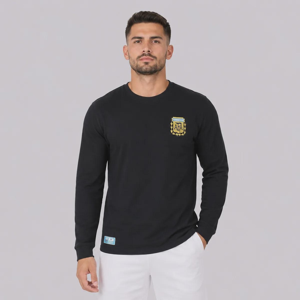 Camisa Argentina Retrô 1966 Goleiro Masculina