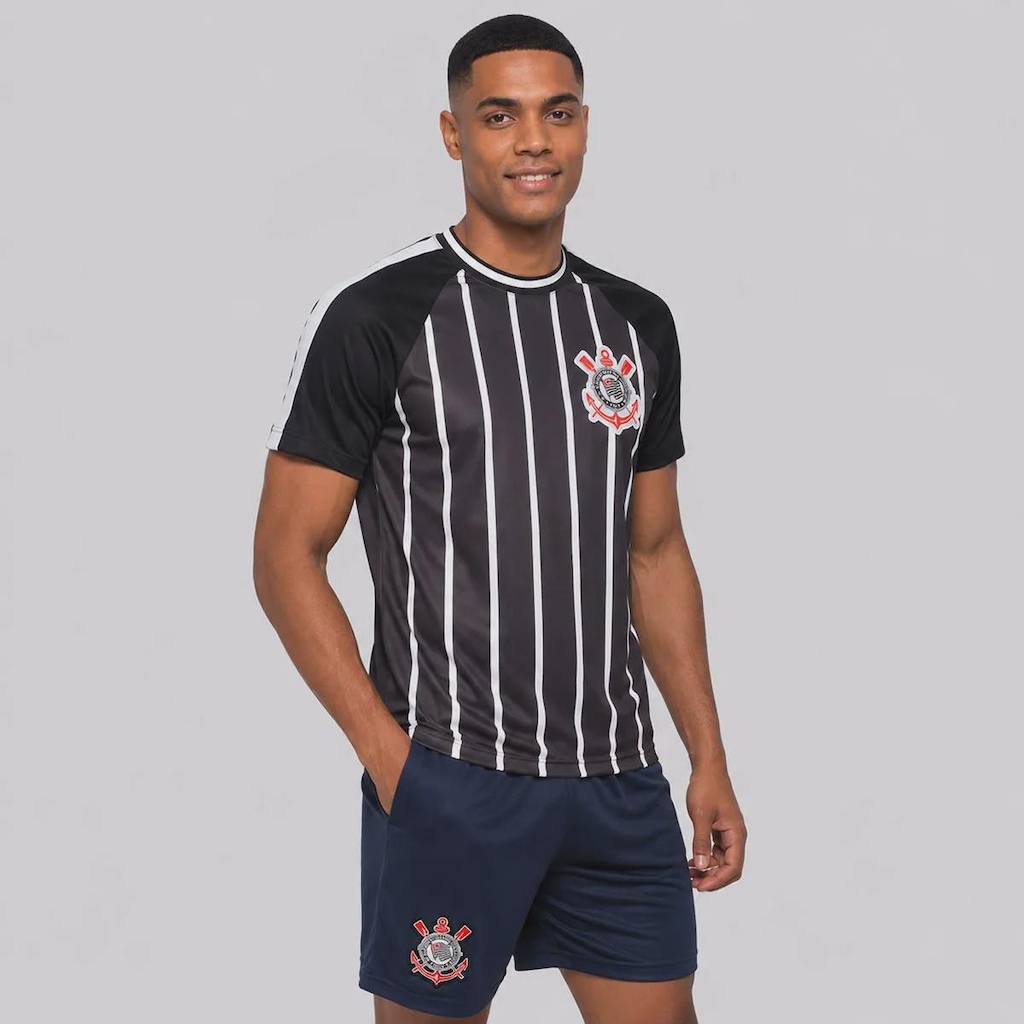 Imagem 3 do produto Camisa do Corinthians Raglan Dry 10 Memphis Masculina