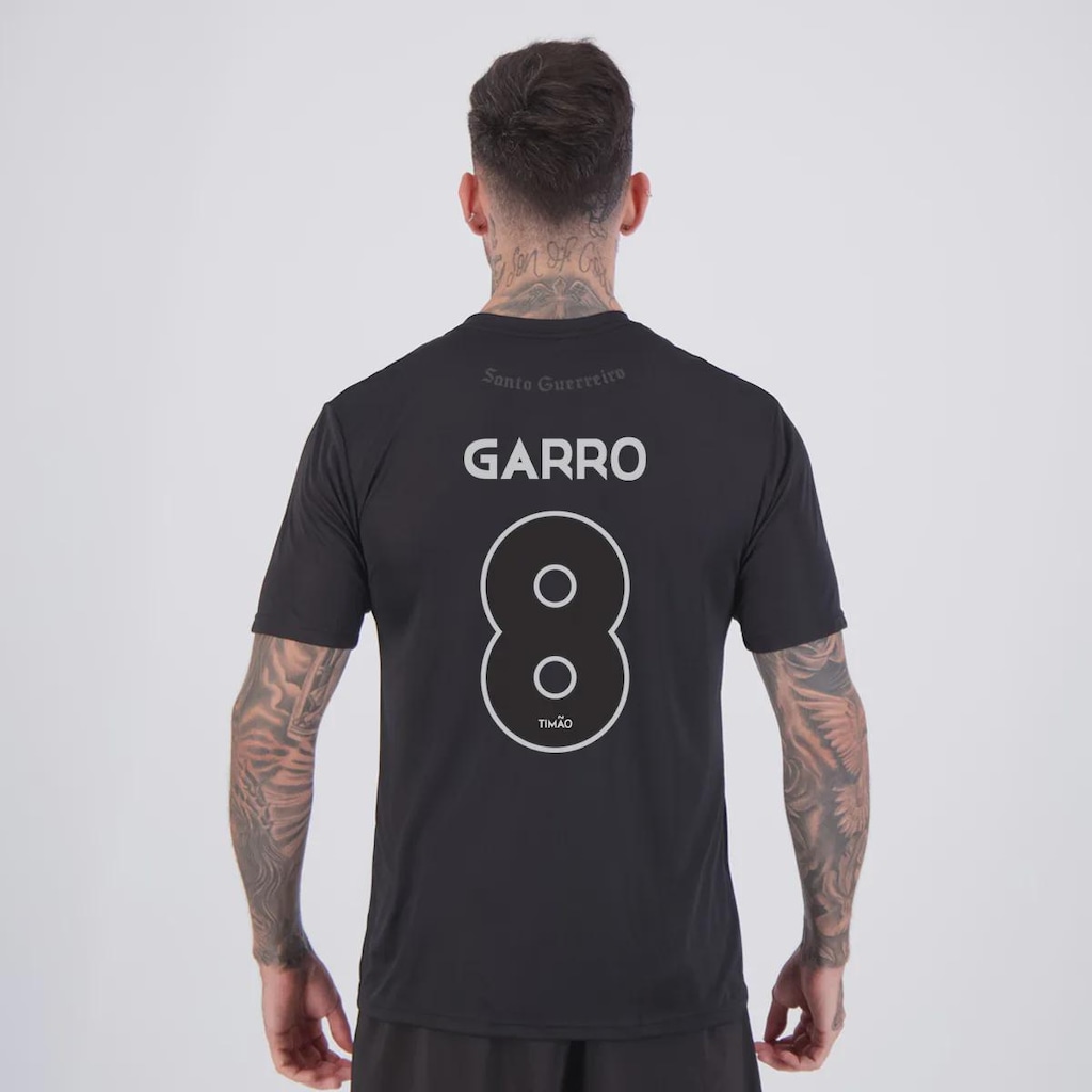 Camisa do Corinthians São Jorge I 8 Garro Masculina