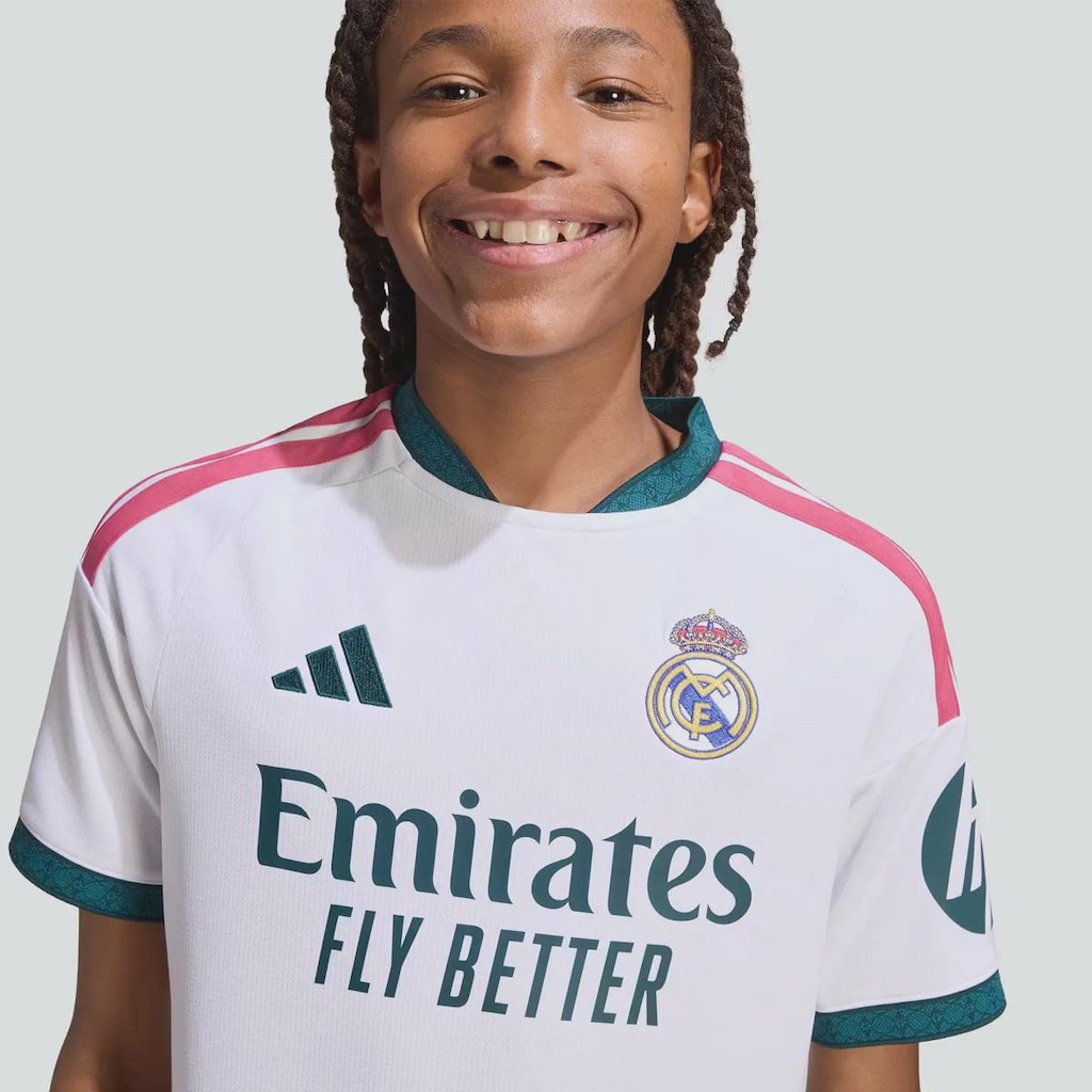 Imagem 5 do produto Camisa Real Madrid I 26/27 adidas Infantil