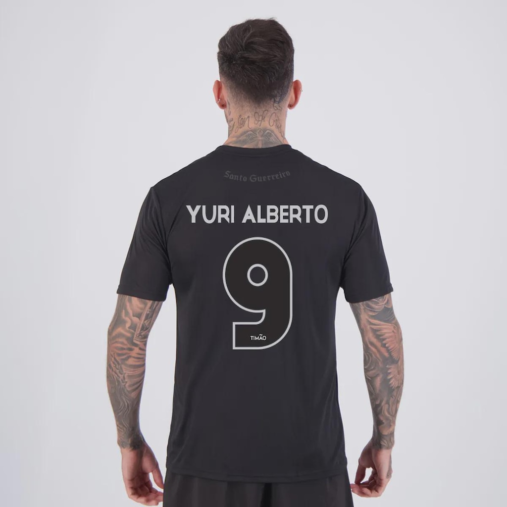 Camisa do Corinthians São Jorge I 9 Yuri Alberto Masculina