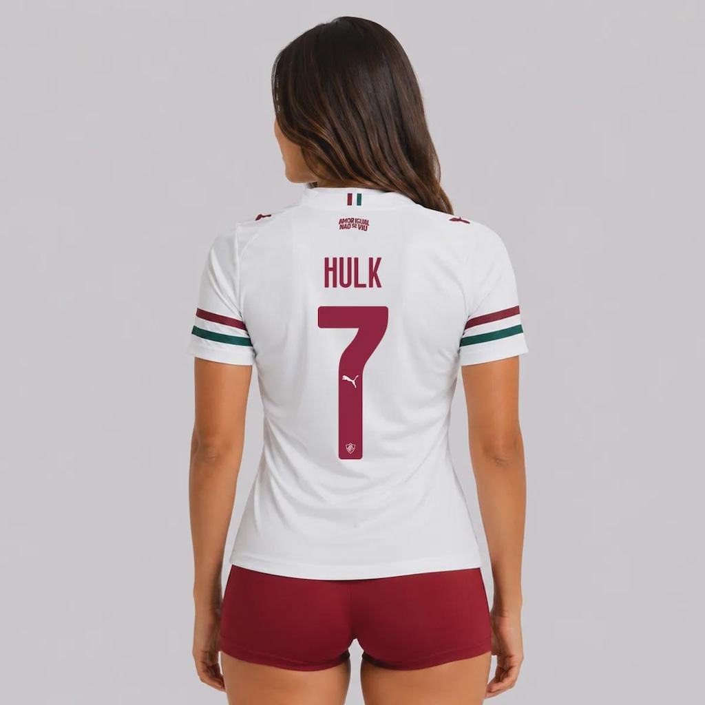 Camisa do Fluminense II 26/27 Torcedora 7 Hulk Puma Feminina