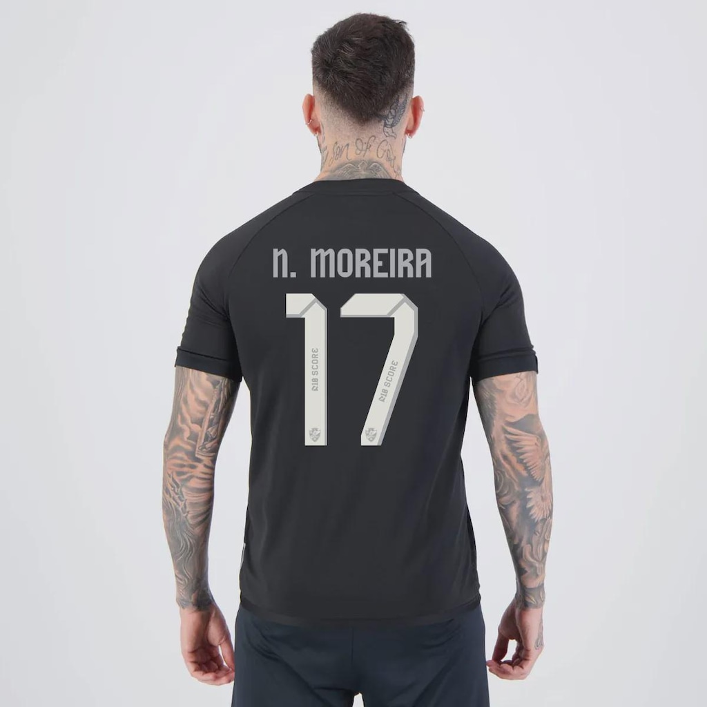 Camisa do Vasco III 24/25 17 N. Moreira Kappa Masculina